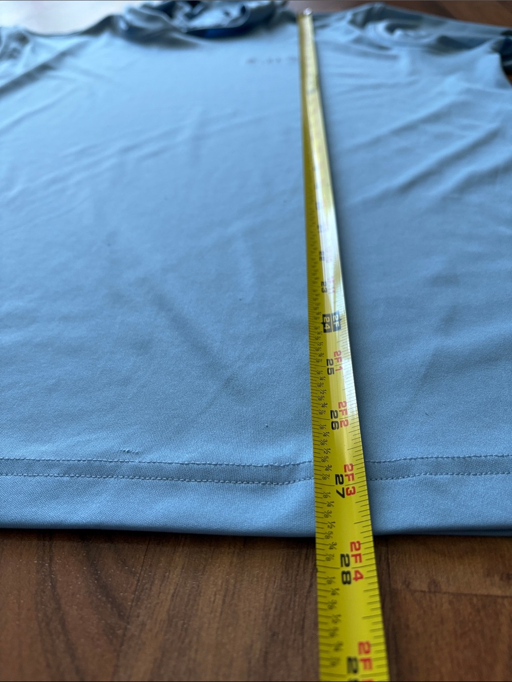 Columbia Men’s Sky Blue Hooded Long-Sleeve Performance Shirt Size L - Picture 9 of 11